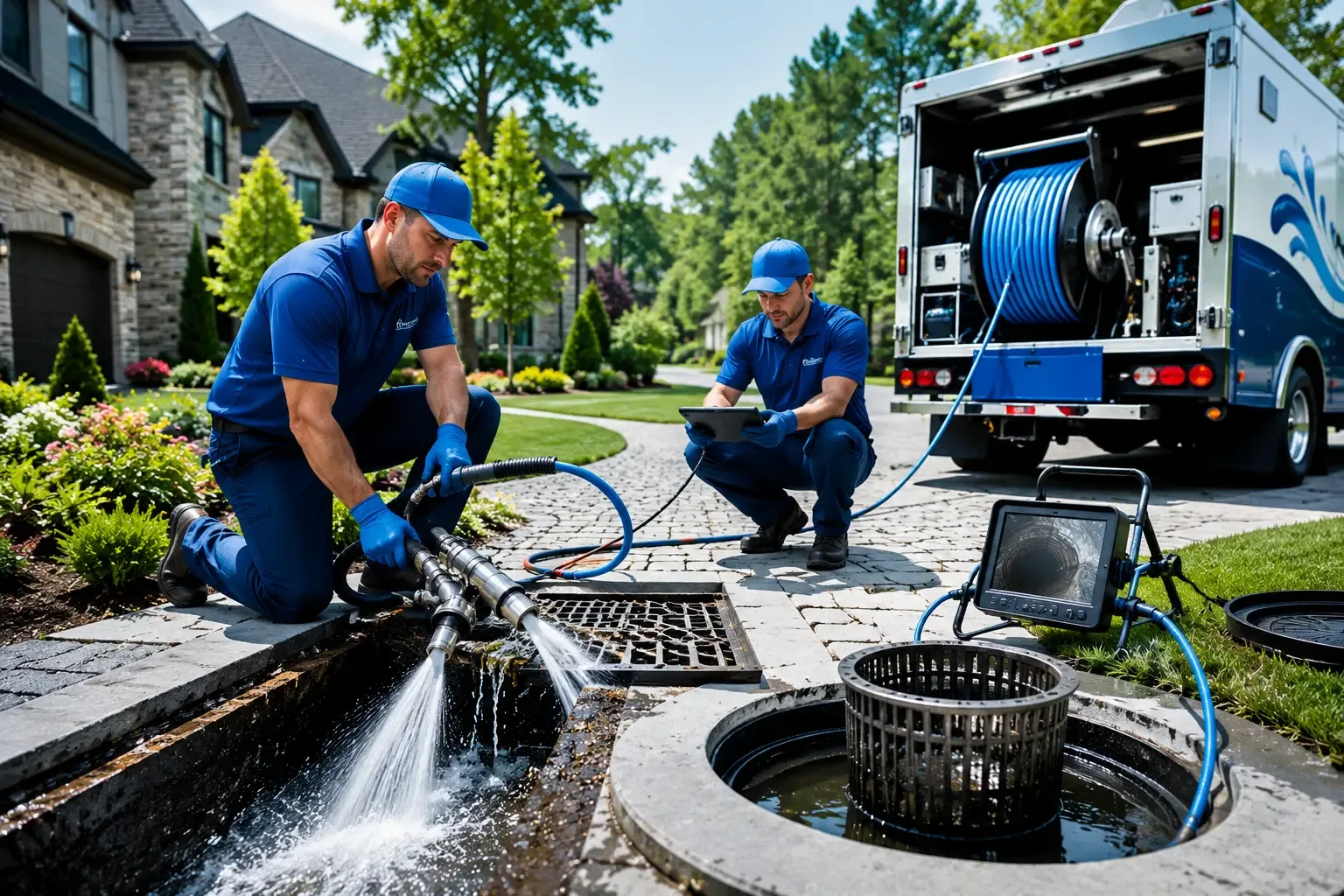 Local outdoor drain cleaning professionals in Lenzburg, IL